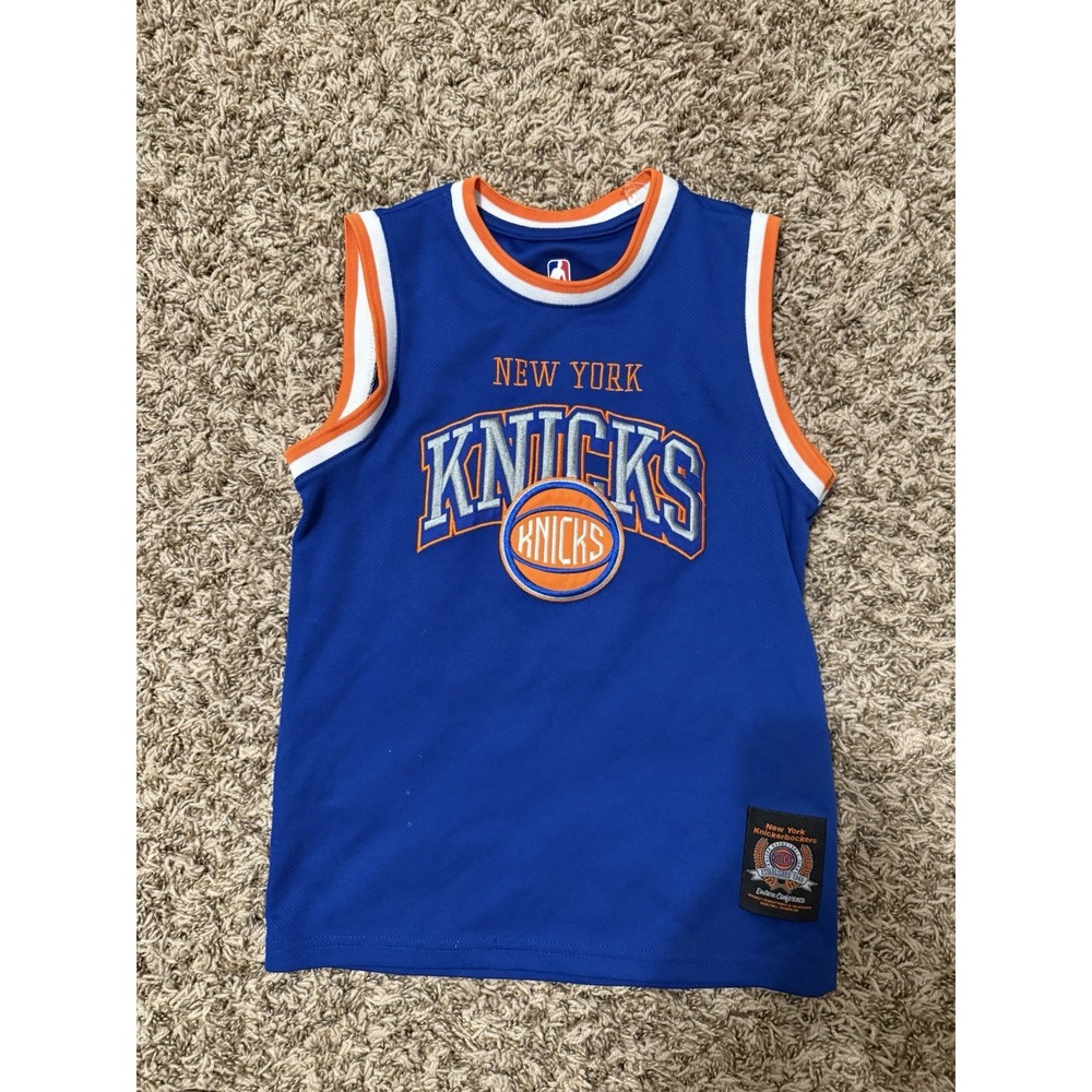 New York Knicks NBA Ultra Game Jersey /Mesh Style T-Shirt/Shirt Kids Size 8